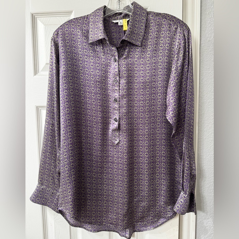 Cabi silk blouse, size S, 100% silk